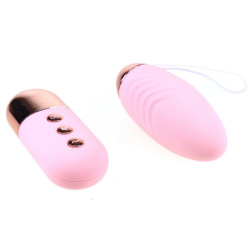 Generique Oeuf vibrant télécommandé Lilo Bullet 8.5 x 3.5cm Rose
